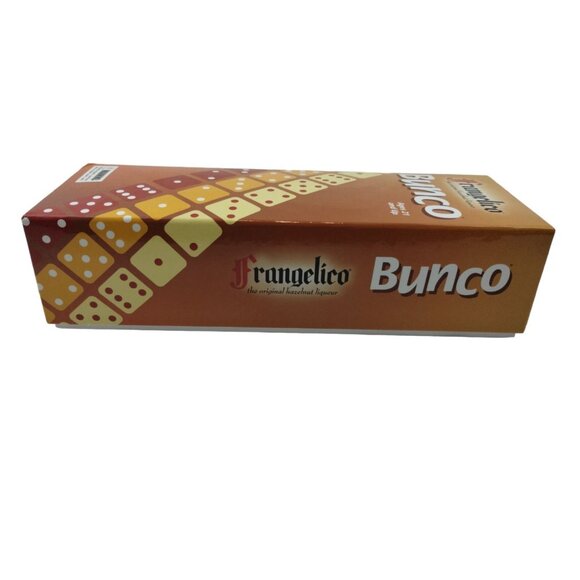 Vintage Frangelico Bunco Set Party Dice Game (New) Advertising - Picture 6 of 10